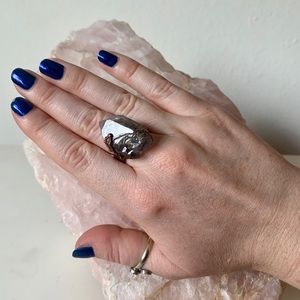 SOLD ✨🦇Quartz & Copper Ring🦇✨